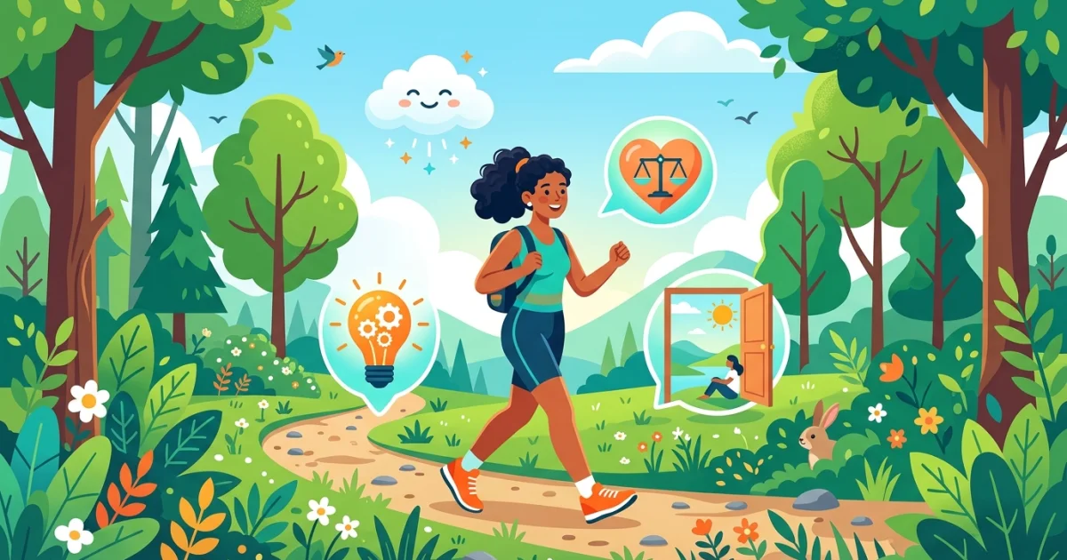 4 benefícios mentais de caminhar na natureza todos os dias