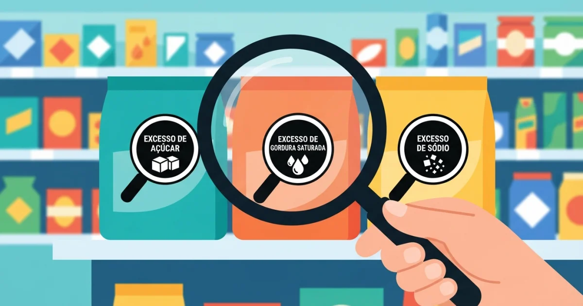 Anvisa's Magnifying Glass Food Seal: How to Read Front-of-Package Warnings